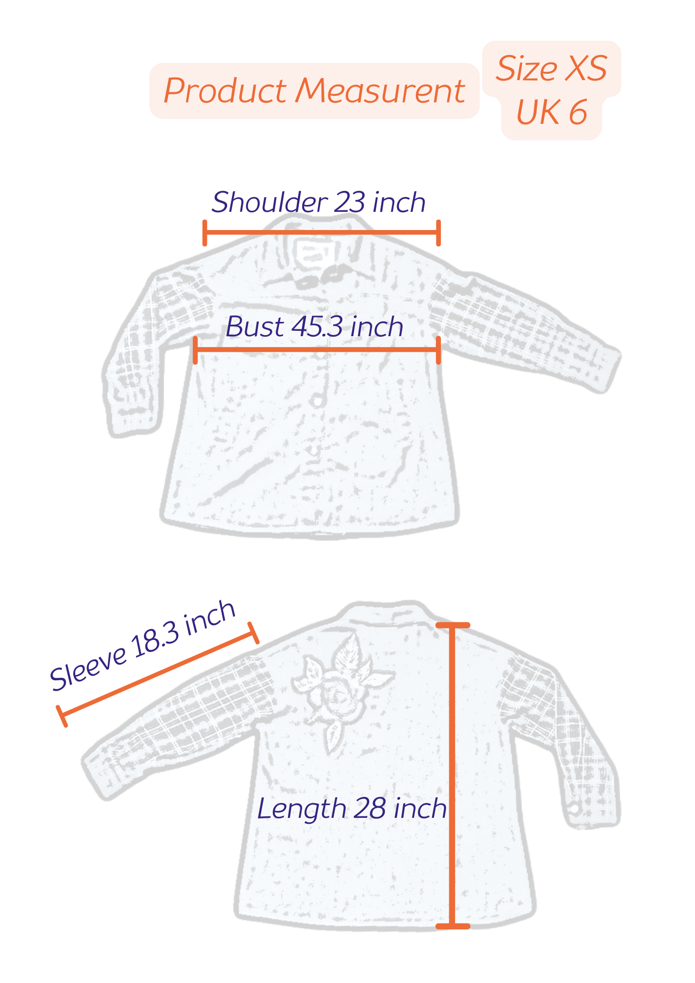 Exclusive Women’s Denim Blouse with Tartan Sleeves & Handcrafted Embroidery - Denimoz