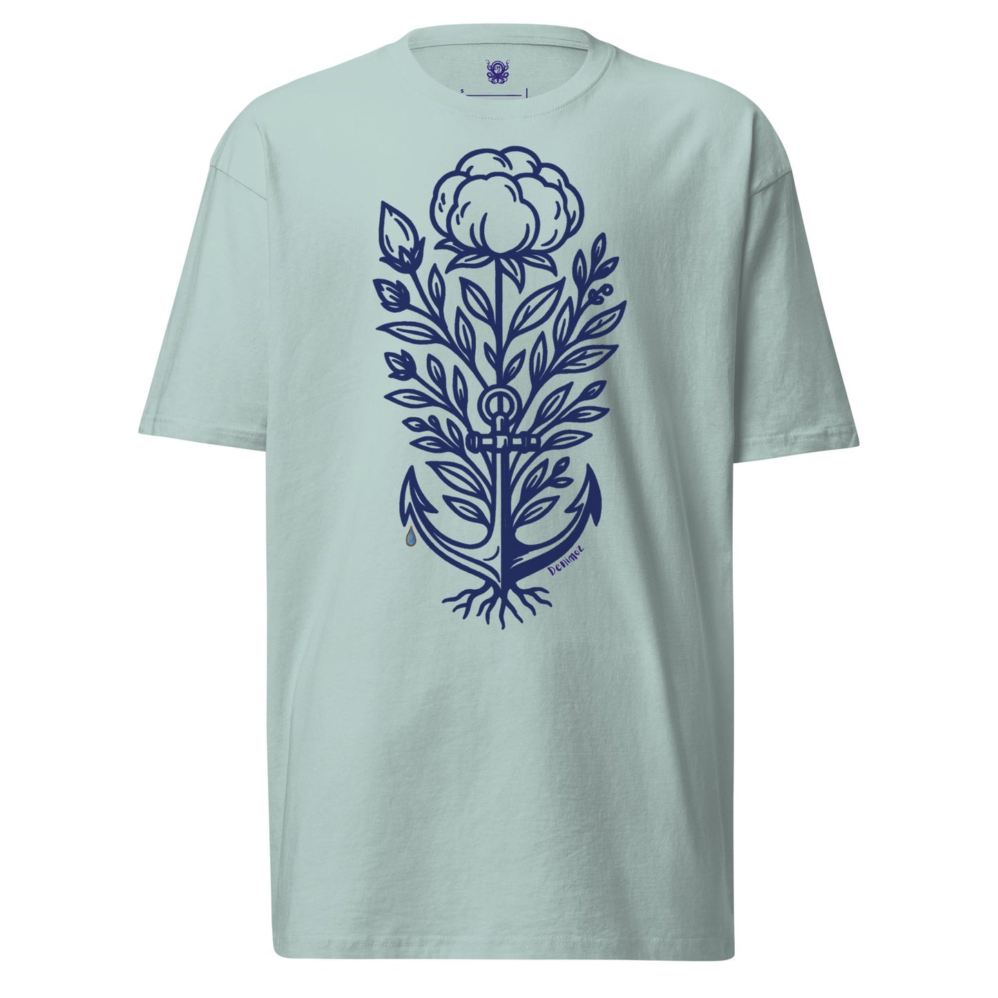 Living Roots Tee | Premium Heavyweight Cotton – Regular Fit - Denimoz
