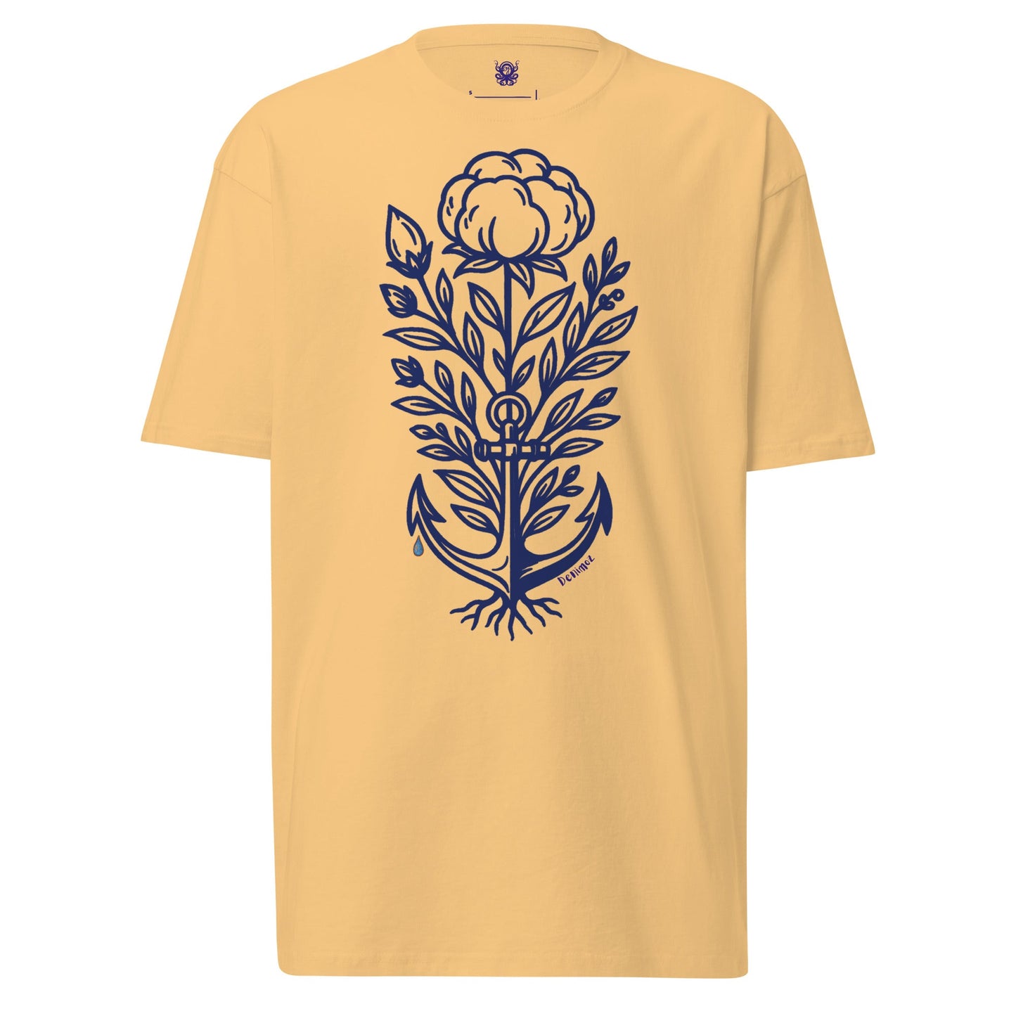 Living Roots Tee | Premium Heavyweight Cotton – Regular Fit - Denimoz