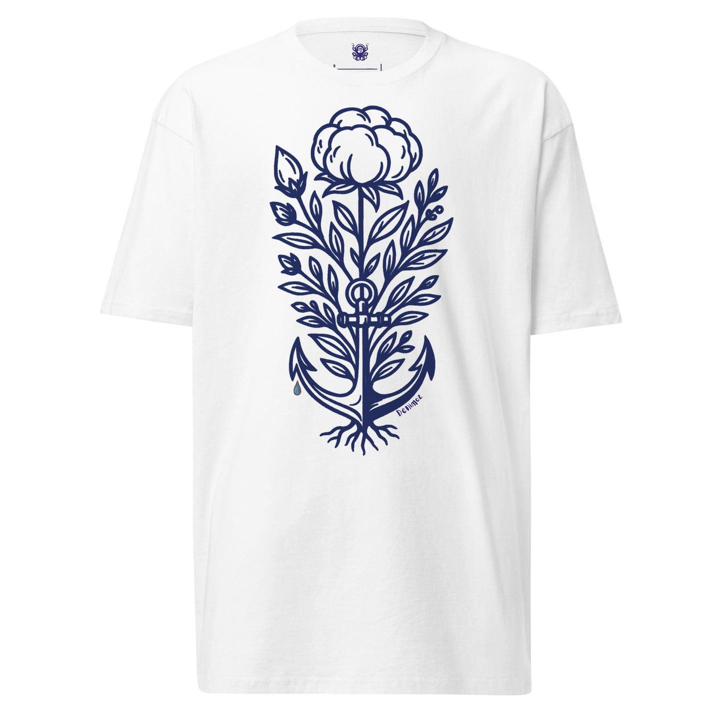 Living Roots Tee | Premium Heavyweight Cotton – Regular Fit - Denimoz