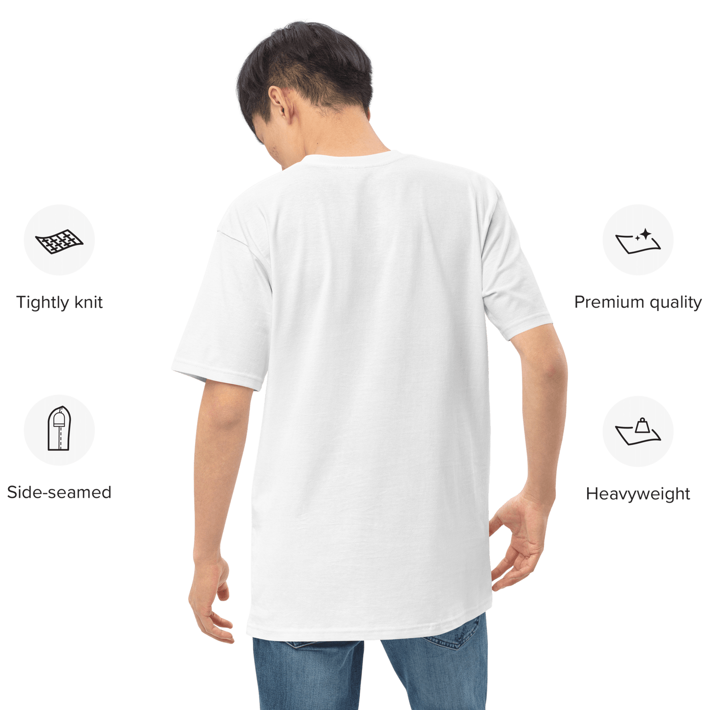 Living Roots Tee | Premium Heavyweight Cotton – Regular Fit Men - Denimoz