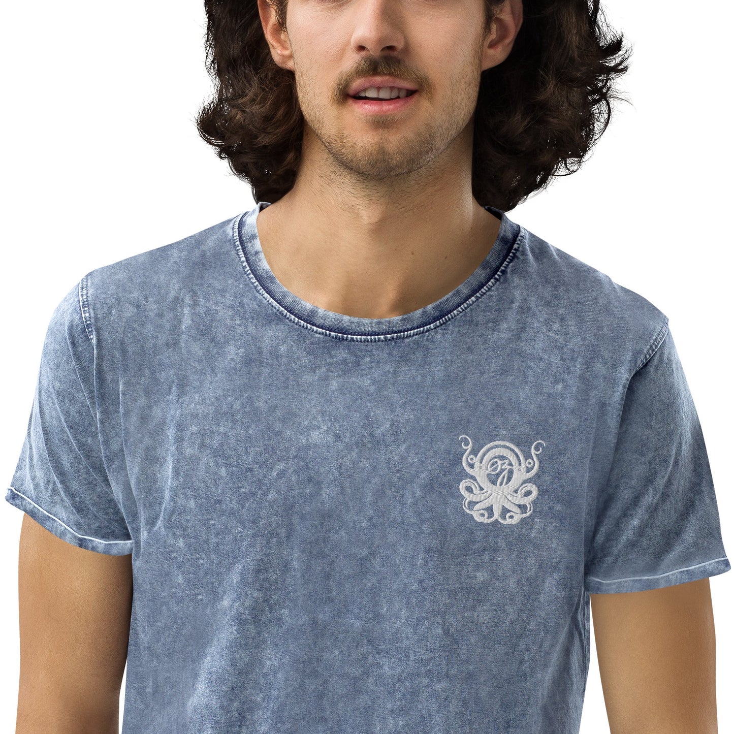 Men's Denim T-Shirt – Soft, Comfortable, and Stylish - Denimoz
