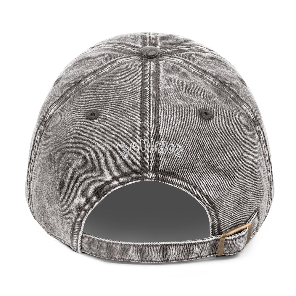 Vintage Cotton Twill Cap - Denimoz