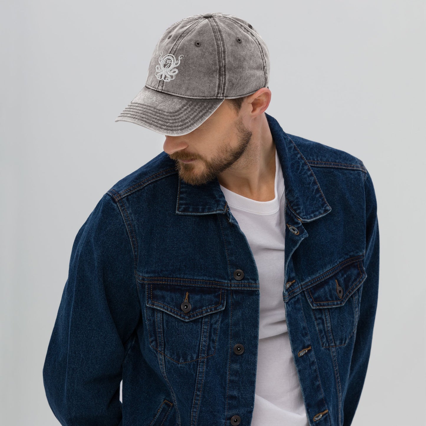 Vintage Cotton Twill Cap - Denimoz