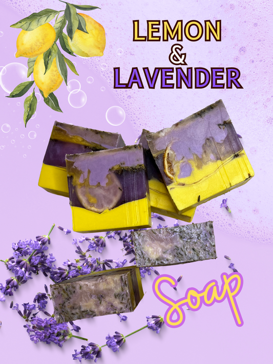 Lemon & Lavender Bar Soap.