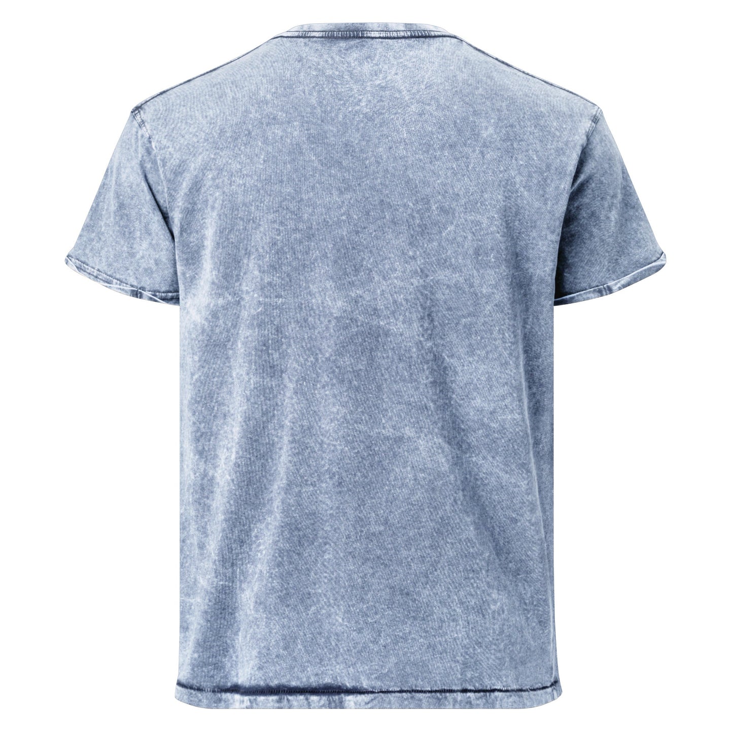 Denim Garden Art Tee | Soft Combed Cotton - Ingigo Look - Denimoz