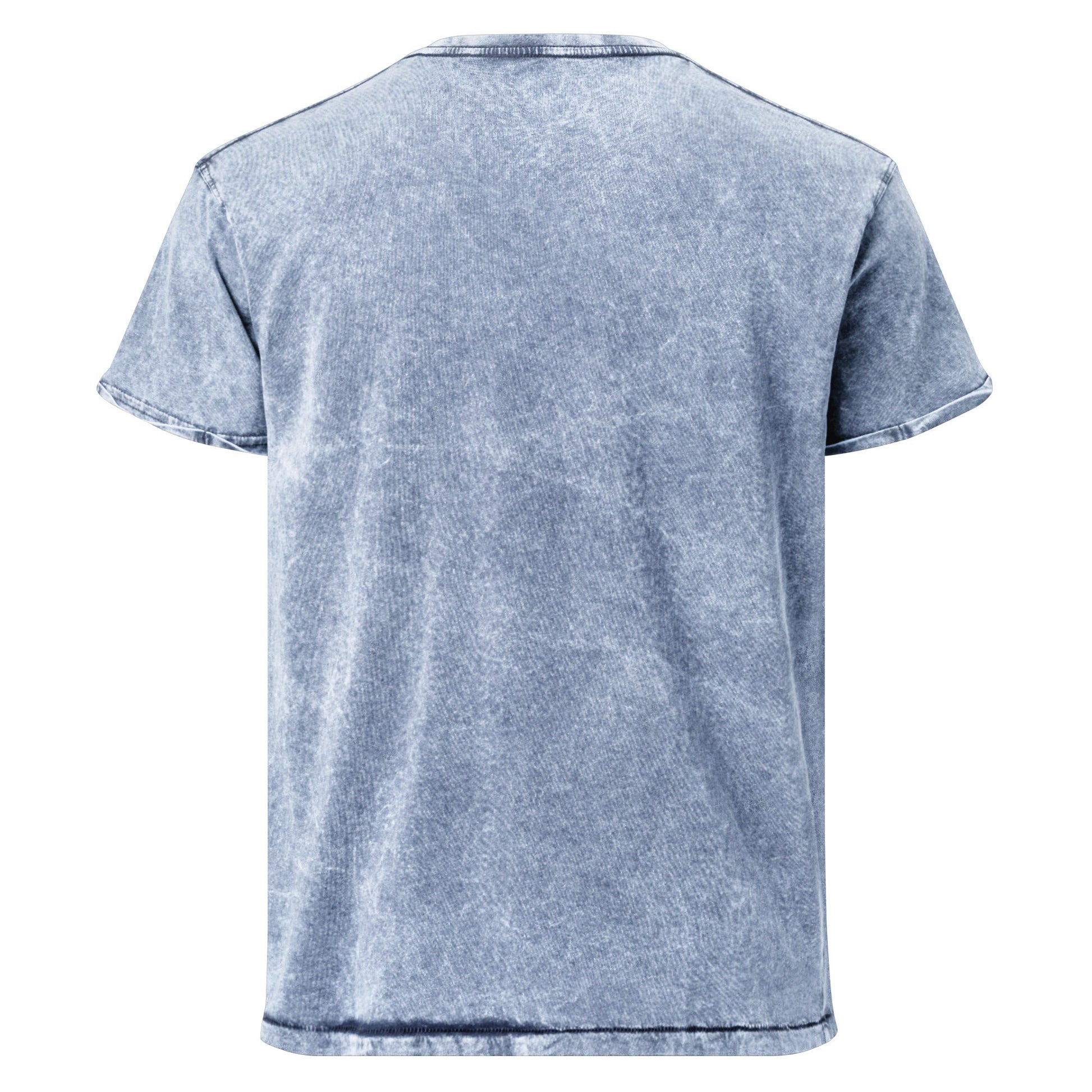 Denim Garden Art Tee | Soft Combed Cotton - Ingigo Look - Denimoz