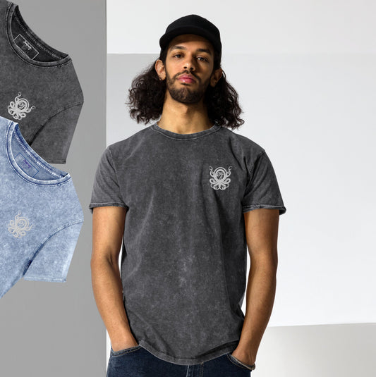 Men's Denim T-Shirt – Soft, Comfortable, and Stylish - Denimoz