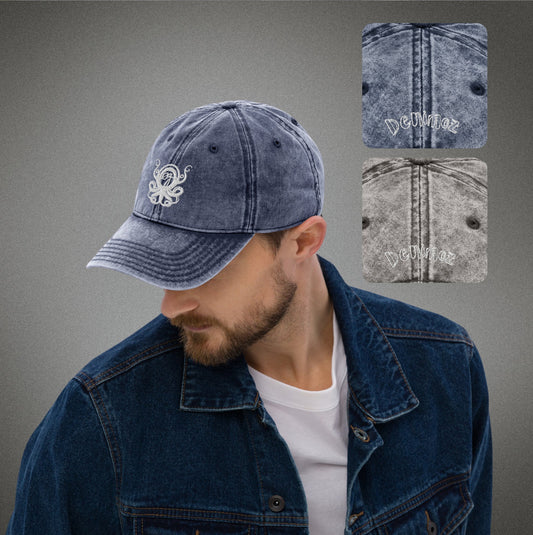 Vintage Cotton Twill Cap - Denimoz